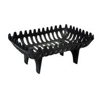 simpa Hamptons Large Fire Basket in Black simpa Black