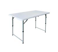 simpa Heavy Duty Portable Folding Table in White | Size: 4ft simpa White 4ft