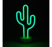 simpa LED Novelty Neon Cactus Light in Green simpa Green