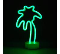 simpa LED Novelty Neon Coconut Tree Light in Green simpa Green