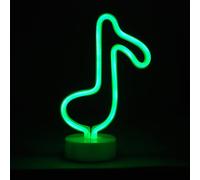 simpa LED Novelty Neon Music Note Light in Green simpa Green
