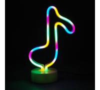 simpa LED Novelty Neon Music Note Light simpa Multicolor