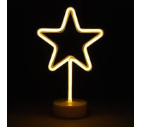 simpa LED Novelty Neon Star Light in Warm White simpa Warm White