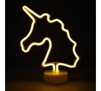 simpa LED Novelty Neon Unicorn Light in Warm White simpa Warm White