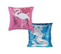 simpa Magic Flip Reveal Sequin Plush Cushions - Mermaid & Flamingo simpa Multicolor