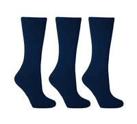 simpa Men's Heat Insulation Socks 2.4 tog Size 6-11 Triple Pack in Dark Navy simpa Dark Navy 6-11