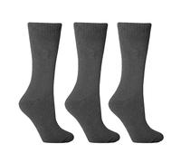 simpa Men's Heat Insulation Socks 2.4 tog Size 6-11 Triple Pack in Grey simpa Grey 6-11