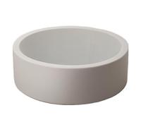 simpa morvita Round Grey Soft Memory Foam Replacement Ball Pit NO Balls - Dimensions 90cm (Dia) x 30cm (H)