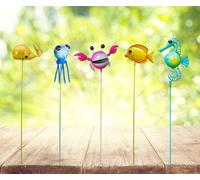 simpa Ornamental Sealife Garden Stake Set simpa Multicolor