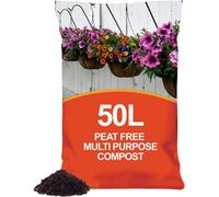 Simpa Peat Free Nutrient Rich All Purpose Compost - 50L