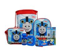Simpa Thomas & Friends 8Pc Back To School Bundle With Insulated Lunch Bag.