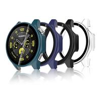 Simpeak 4-Pack Screen Protector Case Compatible with Huawei Watch GT 4 46mm, HD Clear, Full Protection Bumper Case Cover Compatible with Huawei Watch GT 4 46mm