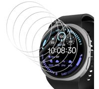 Simpeak 5 Pcs Screen Protector Compatible with Samsung Galaxy Watch 8 40mm,9H Hardness Tempered Glass Protective Film Compatible with Galaxy Watch 8, Anti-Scratch, Sensitive Touch