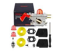 SIMPERAC 545081857 Carburetor for Poulan BVM200FE Craftsman 25cc Gas Blower GBV345 Leaf Blower Carburetor 358794770 Replace for Zama C1U W43B with BVM200FE Air Filter Parts