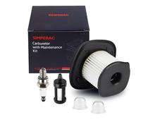 SIMPERAC BG86 Air Filter for Stihl BG86C BG 86 SH86 SH86C Blower HD2 Air Filter with BG86 Primer Bulb Spark Plug Fuel Filter Tune up Kit