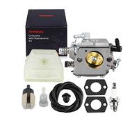 SIMPERAC CS590 Carburetor for Echo CS-590 CS-620P CS600 CS-620PW 600sx CS620 Chainsaw Tune Up Kit A021004150 A021001660 Carb.With CS 590 Air Filter Parts