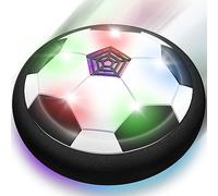 SIMPIM Air Power Training Ball Game,LED Light Up Football Toy for Boys Kids | Floats on Flat Surfaces Like Floor,Tile,Carpet;Colorful LED Lights Flash in Dark;Foam Edge,Indoor/Outdoor Play;Holidays