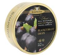 Simpkins Blackcurrant Drops Travel Sweets 200g
