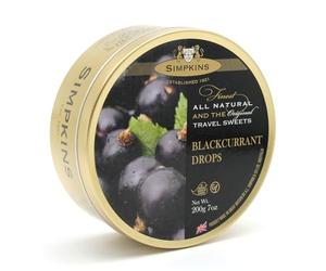 Simpkins Blackcurrant Drops Travel Sweets