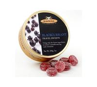 Simpkins Blackcurrant Travel Sweets 200g Tin (Pack of 3)