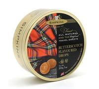 Simpkins Butterscotch Drops Travel Sweets 200g, Pack of 6