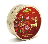 Simpkins Christmas Reindeer Mixed Fruit Drops 200g Tin