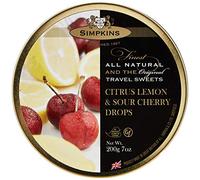 Simpkins Citrus Lemon and Sour Cherry Travel Sweets