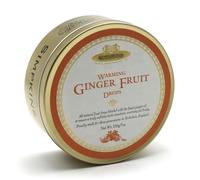 Simpkins Classic Warming Ginger Travel Tin 200g - The Original Travel Tin Manufacturer - All Natural Colours and Flavours - Vegetarian and Vegan Friendly - Gluten and Dairy Free