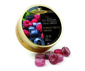 Simpkins Forest Fruits Travel Sweets, Pack of 6 (6 x 200 g)