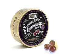 Simpkins Nipits Blackcurrant & Liquorice Drops 175g Tin