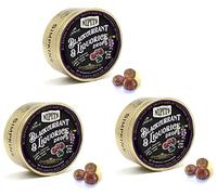 Simpkins Nipits Blackcurrant & Liquorice Travel Sweets Drops 175g (6.17 Ounce) Tin - 3 pack