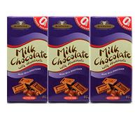 Simpkins No Added Sugar Milk Chocolate Hazelnut 75g PACK OF 3