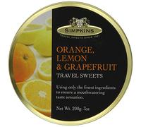 Simpkins Orange, Lemon and Grapefruit Drops 200 g (Pack of 6)