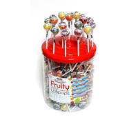 Simpkins Orange Lemon Cherry Apple Sugar Free Lollies With Added Vitamin C (Jar of 200)