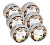 Simpkins Sugar Free and Gluten Free Ginger Flavour Drops, Travel Sweets, 150g, 6 Pack