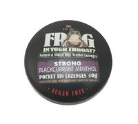 Simpkins Sugar Free Frog in Your Throat Strong Blackcurrant Lozenges Pocket Tin 40g 4 Tins