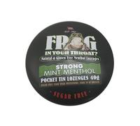 Simpkins Sugar Free Frog in Your Throat Strong Mint Menthol Pocket tin Lozenges 2 x 40g TINS