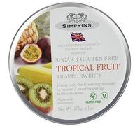 Simpkins Tropical Fruit Sugar and Gluten Free Travel Sweets 175g (6.1oz)