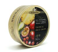 Simpkins Tropical Fruit Travel Sweets 200g