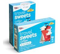 Simpkins Travel Ginger Glucose Lozenges, 40g, 2 Pack, Non-Drowsy, Vegan, Gluten-Free