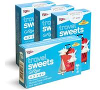 Simpkins Travel Ginger Glucose Lozenges, 40g, 4 Pack, Non-Drowsy, Vegan, Gluten-Free, in Premier Life Store Box