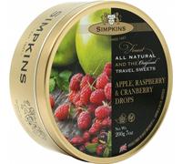 Simpkins Travel Sweets - Apple, Raspberry & Cranberry 200G