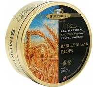 Simpkins Barley Sugar Travel Tin - All Natural, Vegetarian & Vegan Friendly - 200 g