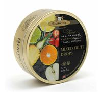Simpkins Travel Sweets Tin Variety Flavours Mixed fruit, coffee, Mint etc