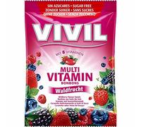 Simpkins Vivil Sugar Free Wild Berry Flavour Sweets with Multi Vitamin