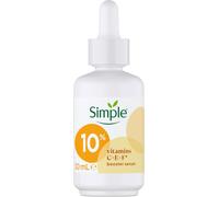 Simple 10% Vitamin C + E + F Booster Serum, Vitamin C serum for Face, Suitable