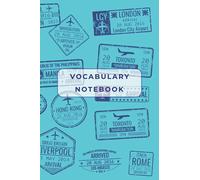 Simple 2 Column Vocabulary Notebook - 100 pages - 6 x 9 inches: Vocabulary Notebook Journal