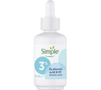 Simple Hydrate+ 3% Hyaluronic Acid + Vitamin B5 Serum skin care suitable for all skin types for hydrated, softer skin 30 ml