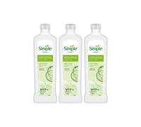 Simple 3X Kind To Skin Refreshing 'bath Soak' Cucumber Extract Sensitive Skin, 1L In Green Green One Size