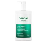 Simple Age Resist+ Facial Cleanser Anti-Ageing Hydrating Face Wash, 240ml - 1 pack